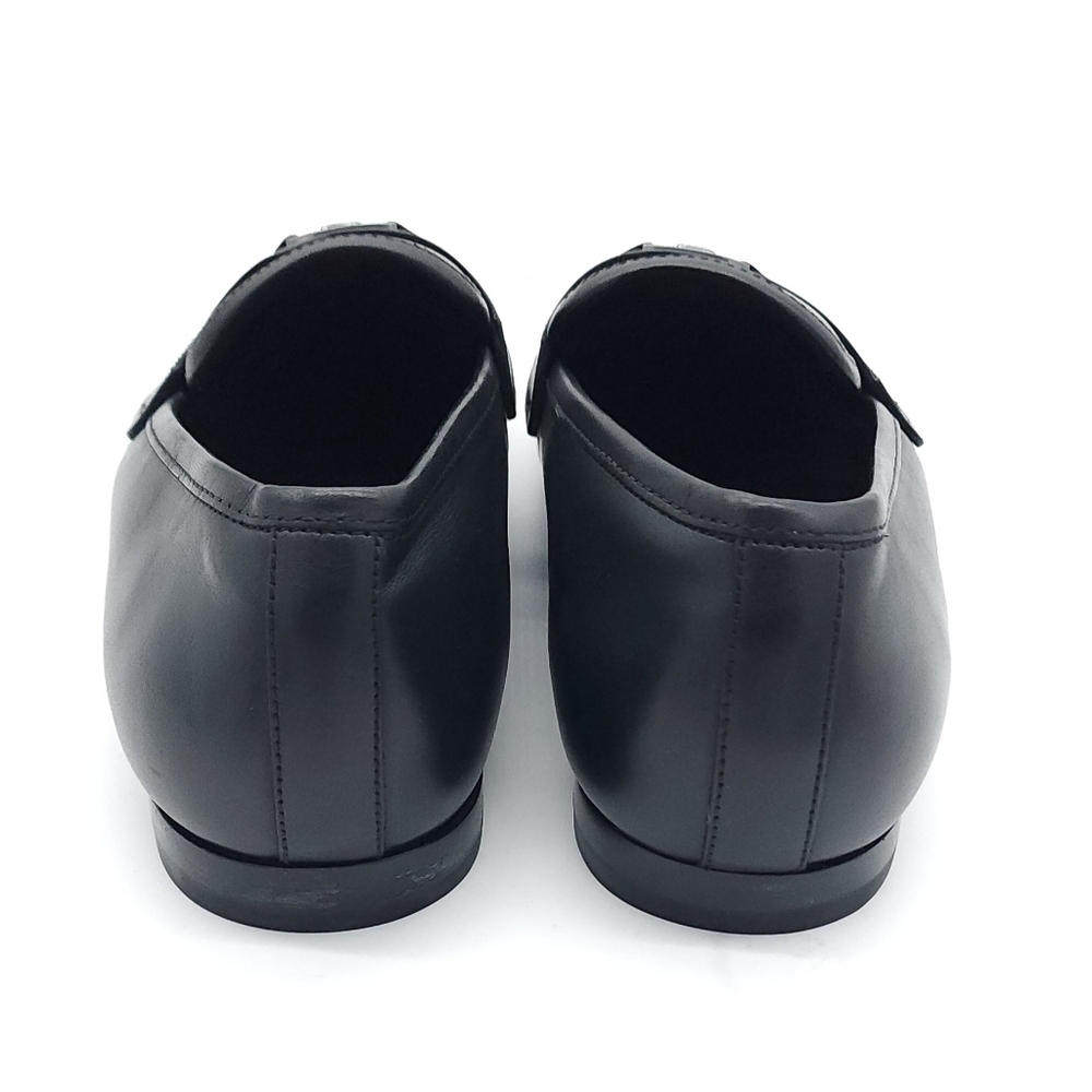 Coach Men's Tanner Black Loafer Slip On Dress Logo Shoe Size 11.5 - Picture 6 of 9